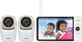 VTech VM919-2HD 2 Kameralı Video Monitörü, 15 Saat Video Akışı, 7 Inc