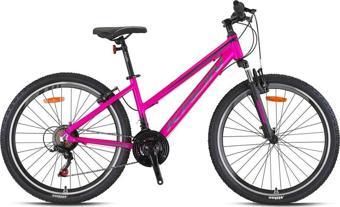 Kron Xc 75 - 26" Mtb Lady - 15' - 21 Vites - V.B. - Mat Pembe - Siyah - Füme