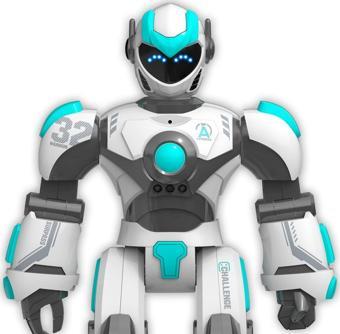 STEMTRON Programlanabilir Uzaktan Kumandalı Robot Ses kontrollü - Beyaz