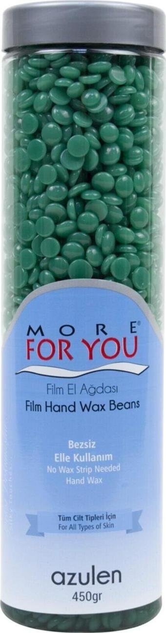 More For You Film Sir El Ağdası Boncuk Granül Azulen (Yeşil ) 450 Gr Pet