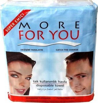 More For You Hijyenik Tek Kullanımlık Havlu 100 Adet 80 *40