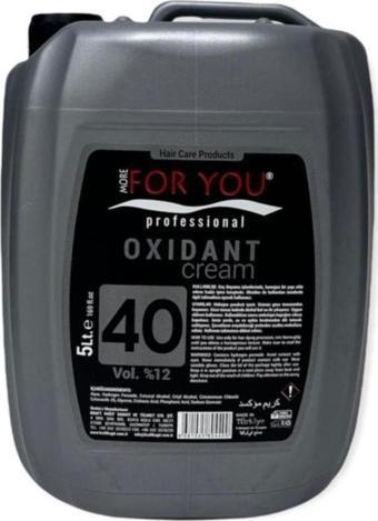 More For You Oksidan (%12) 40 Vol 5 Litre