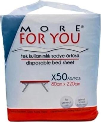 More For You Tek Kullanımlık Sedye Örtüsü 50Li