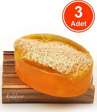 Kabak Lifli El Yapımı Doğal Mango Sabunu 120 G x 3 Adet