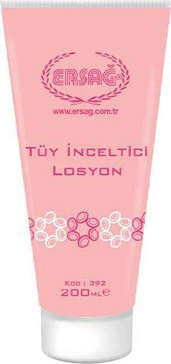 Ersağ Tüy İnceltici Losyon 200 Ml.