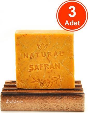 Safran Sabunu El Yapımı Doğal 120 G x 3 Adet