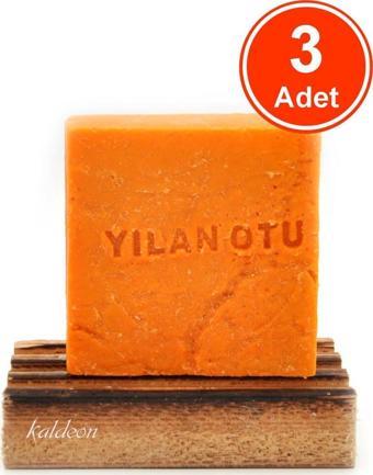 Yılan Otu Yağı Sabunu El Yapımı Doğal 120 G x 3 Adet