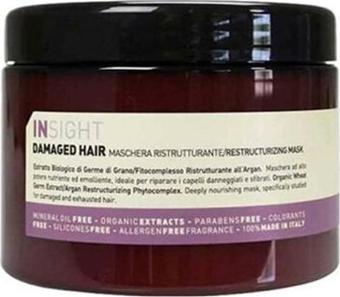 Insight Damaged Hair Onarıcı Saç Maskesi 500ml