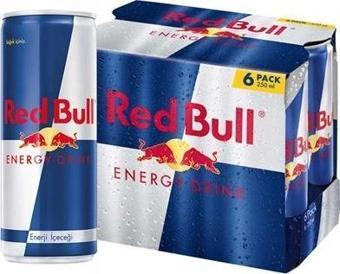 Red Bull Enerji İçeceği 6x250 ml. (12'li)