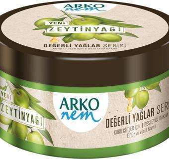 Arko Nem Değerli Yağlar El Ve Vücut Krem Zeytinyağlı 250 ml