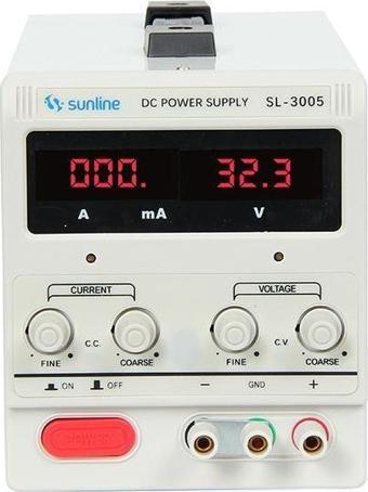 Sunline SL-3005 DC Power Supply Güç Kaynağı 30V 5A