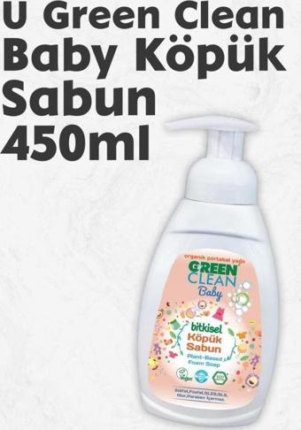 Green Clean  Baby Köpük Sabun Portakal Yağlı 450 ml