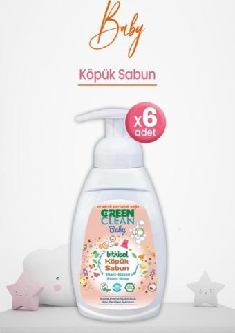 Green Clean Baby Köpük Sabun Portakal Yağlı 450 ml X 6 Adet