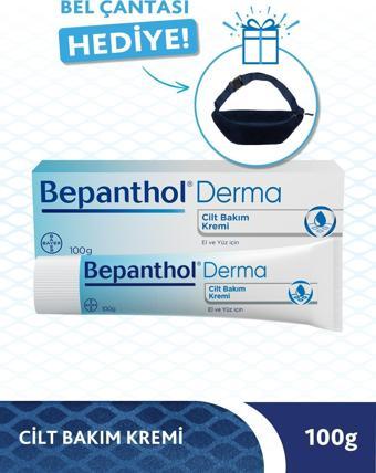 Bepanthol Derma Cilt Bakım Kremi 100g + Bel Çantası Hediye