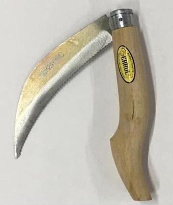 Fındık Muz Asma Bıçağı Erkul Büyük Boy 38 cm Çelik  Testere Ağız