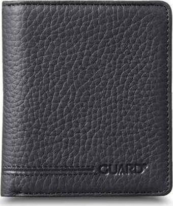 Guard Bozuk Para Girişli Mat Siyah Deri Erkek Cüzdanı - GRD2403XW22130