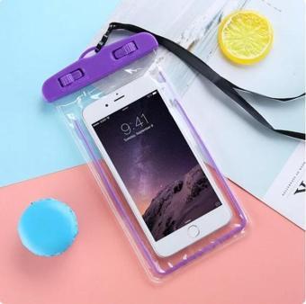 Ateştech Waterproof Bag Su Geçirmez Telefon Kılıfı Dalış Kılıfı Mor