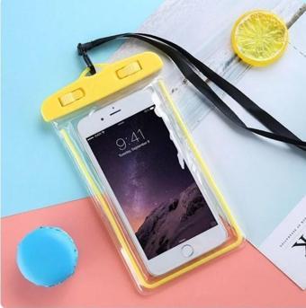 Ateştech Waterproof Bag Su Geçirmez Telefon Kılıfı Dalış Kılıfı Sarı