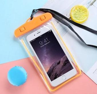 Ateştech Waterproof Bag Su Geçirmez Telefon Kılıfı Dalış Kılıfı Turuncu