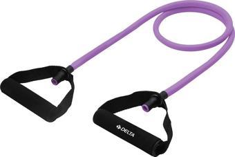 Delta 120 cm Tutacaklı Hafif Sert 7*10 mm Pilates Direnç Lastiği