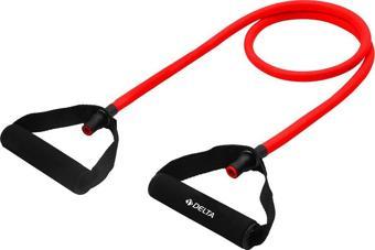 Delta 120 cm Tutacaklı Tam Sert 9*13 mm Pilates Direnç Lastiği
