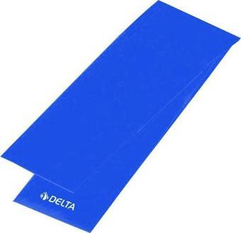 Delta Pilates Bandı Orta Sert 120 x 7,5 Cm Egzersiz Direnç Lastiği (Uç Kısmı Açık)