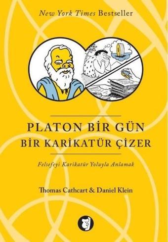 Platon Bir Gün Bir Karikatür Çizer - Thomas Cathcart - Aylak Kitap