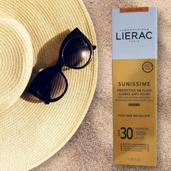 Lierac Sunissime Protective BB Fluid Global Anti-Aging 40 ml Golden / Dore