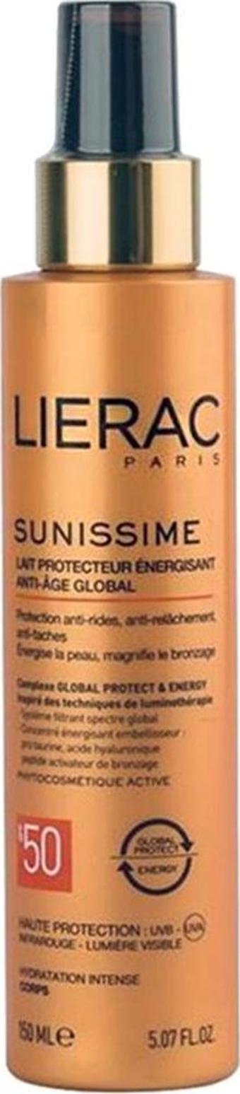 Lierac Sunissime Yaşlanma Karşıtı Enerji Veren Güneş Kremi SPF 50+ 150 ml