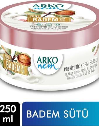 Arko Nem Krem Prebiyotik 250 ml Badem Sütü 8690506507367 Yüz Kremi