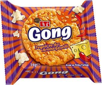 Eti Gong Peynir Ve Acı Aroma Çeşnili 34 G*18