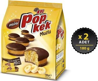 Eti Popkek Mini Muzlu Kek 180 g x 2 Adet