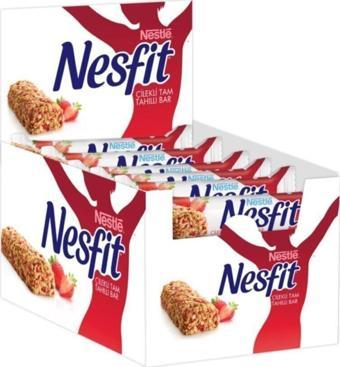 Nestle Nesfit Tam Tahıllı Çilekli Bar 16x23,5 G