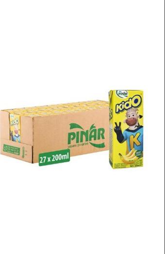 Pınar Kido Muzlu Süt 180 ml x 27 Adet