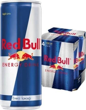 Red Bull Classic Enerji Içeceği 250 ml 4 Adet 4x250ml Içecek