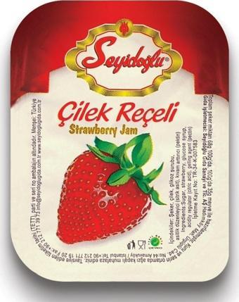 Seyidoğlu Piknik Çilek Reçeli 20 Gr Koli (100 Adet)