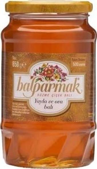 Balparmak Süzme Bal Çiçek Yayla Ova 650 Gr.