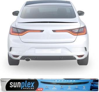 Renault Megane 4 Spoiler Bagaj Üstü Sunplex Piano Black 2016- Sonrası