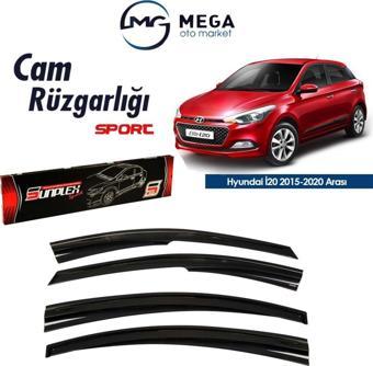 Hyundai I20 2015-2020 Arası Mugen Tip Cam Rüzgarlık Sunplex