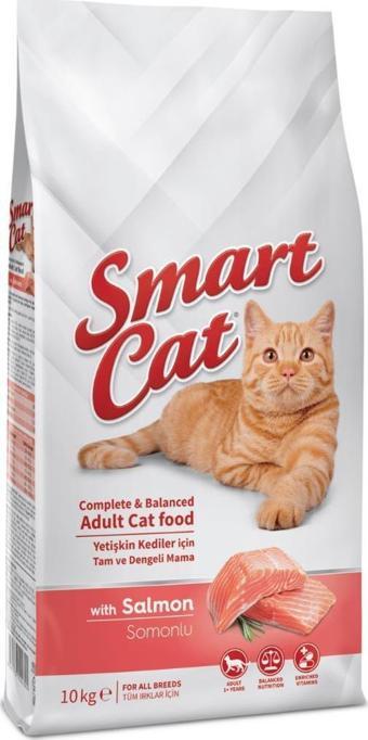 Smart Cat Somonlu Yetişkin Kedi Maması 10 kg