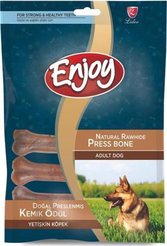 Enjoy Natural Pres Kemik Köpek Ödül Maması 65 gr x 3 Adet