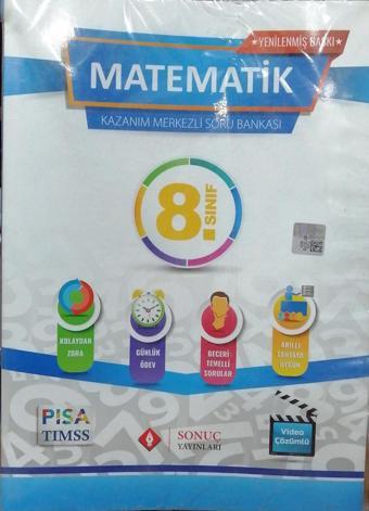 Sonuç Yayınları 2021 8. Sınıf LGS Matematik Modüler Set - Sonuç Yayınları