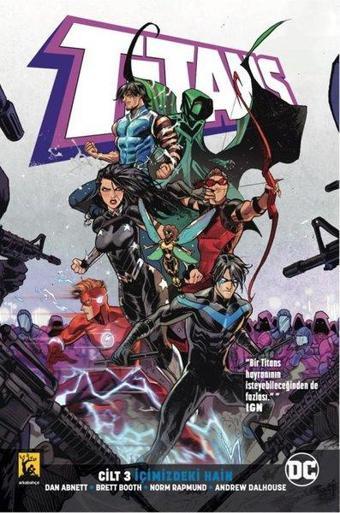 Titans Cilt 3: İçimizdeki Hain - Dan Abnett - Arka Bahçe Yayıncılık