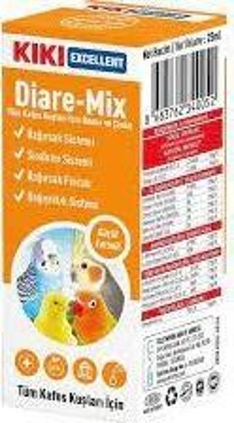 KIKI KUŞ DİARE MİX 25 ML