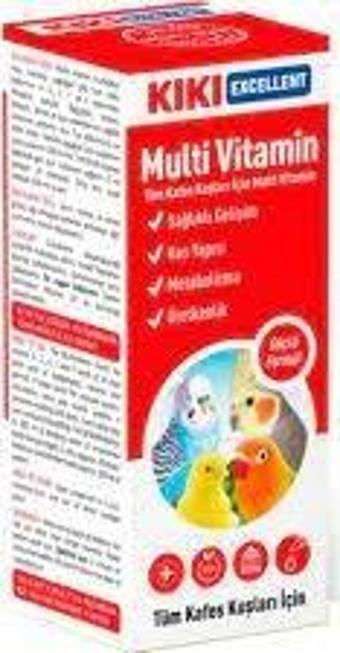 KIKI KUŞ MULTİ VİTAMİN 25 ML