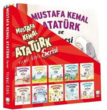 Mustafa Kemal Atatürk Serisi-10 Kitap Takım - Yılmaz Özdil - Kırmızı Kedi Yayınevi