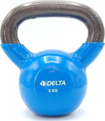 Delta 5 Kg. Çaydanlık Tipi Turkuaz Demir Dambıl - Kettlebell