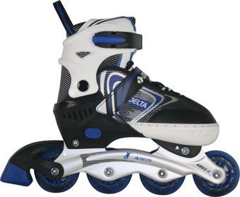 Delta Inline Skate Silikon Teker Ayarlanabilir Alüminyum Paten