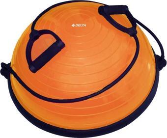 Delta Uluslararası Standart Ebatlarda 62 Cm Çap Bosu Ball Bosu Topu Pilates Denge Aleti (Pompalı)