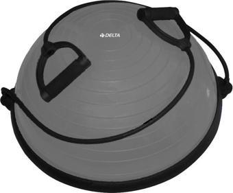 Delta Uluslararası Standart Ebatlarda 62 Cm Çap Bosu Ball Bosu Topu Pilates Denge Aleti (Pompalı)